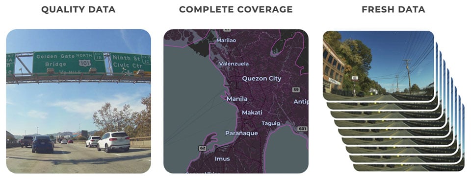 Hivemapper total unique km mapped