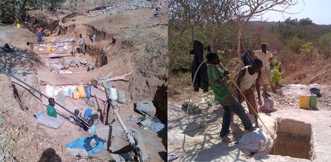 Artisanal mining in Burkina Faso