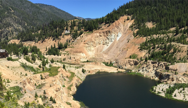 Historic Stibnite Mine, Idaho